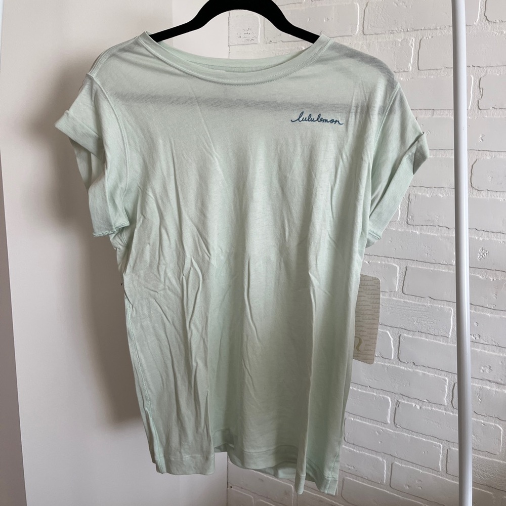 Lululemon Mint Green Tee